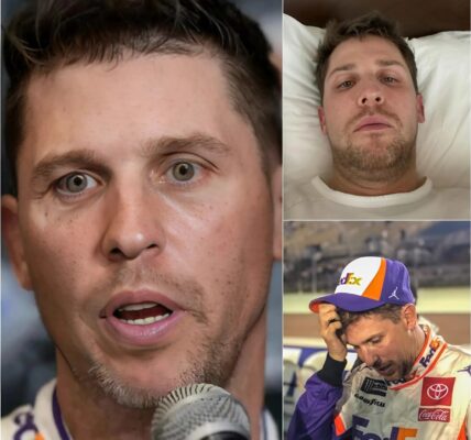 BAD NEWS: NASCAR Fans and Teammates Shed Tears and Pray Together for Denny Hamlin and His Family After Heartbreaking Announcement...