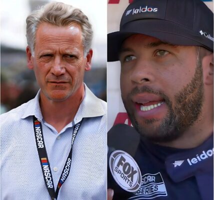 BREAKING: The NASCAR organizers have announced a $100,000 fine for driver Bubba Wallace due to his uncontrolled use of vulgar language in a recent speech following the Phoenix disaster.