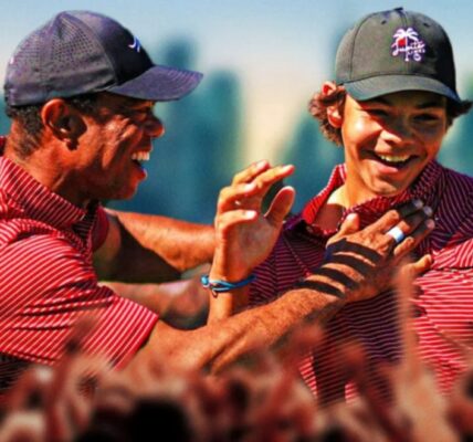 CONGRATULATIONS: Charlie Woods received his first “incredibly valuable” gift from his father, making him burst into tears of emotion…