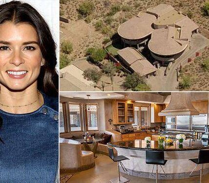 Take a look inside Danica Patrick's eerie home in the middle of nowhere in Arizona. Everything inside is in disarray and there is no phone signal or contact with the outside world. The mysterious basement has fans curious.