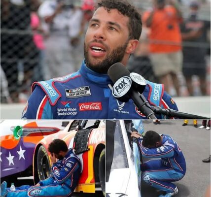 SAD NEWS: The entire NASCAR community and fans sent their condolences to Bubba Wallace when they learned the reason why he had a mental breakdown, sobbing like a child next to the race car….