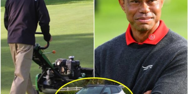 The poor janitor at the PGA golf course helped Tiger Woods fix a flat tire, and the next day, a white SUV appeared in front of his house!