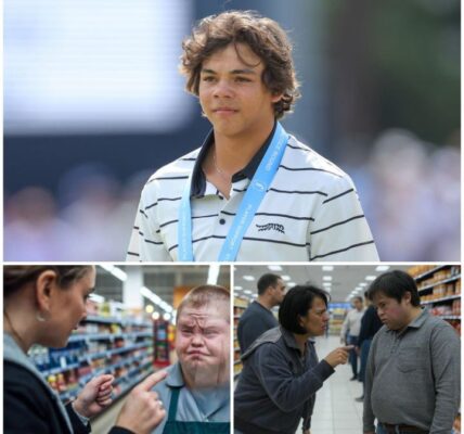 The rude woman insults a supermarket worker with Down syndrome – Charlie Woods intervenes and gives the woman a memorable lesson, leaving fans moved!