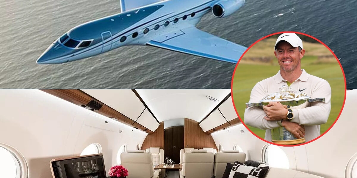 Inside Rory McIlroy's new $50M private jet he used for Masters scouting mission