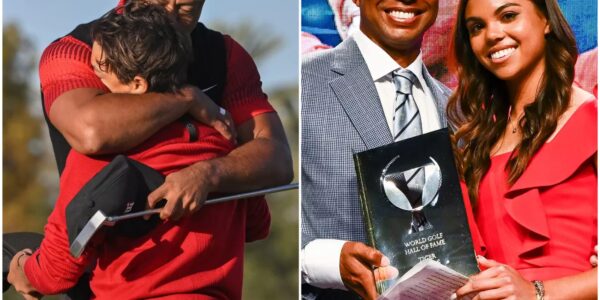 The Sweetest Photos of Tiger Woods and His Kids, Charlie and Sam Woods