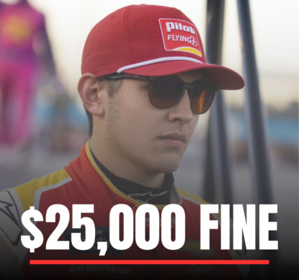 Sammy Smith Deducted 50 Points and Fined Nearly $50,000 for Action on Final Lap of Martinsville Xfinity Race