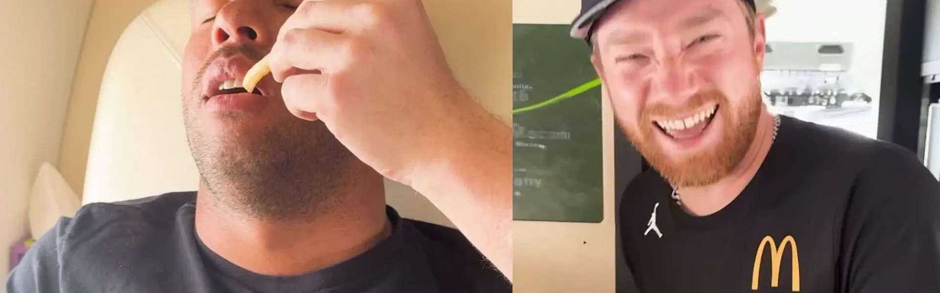WATCH: Tyler Reddick's hilarious prank on sleeping Bubba Wallace, wife Amanda reacts