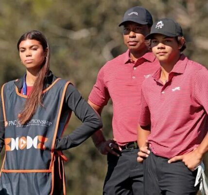 Sam Alexis Woods and Charlie Woods reveal the woman their father is dating after love rumors involving the legendary golfer spread on social media…
