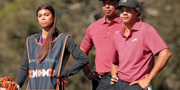 Sam Alexis Woods and Charlie Woods reveal the woman their father is dating after love rumors involving the legendary golfer spread on social media…