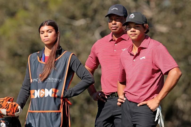 Sam Alexis Woods and Charlie Woods reveal the woman their father is dating after love rumors involving the legendary golfer spread on social media…