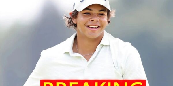 BREAKING NEWS: The most outstanding young talent in golf today, Charlie Woods, kicks off 2025 with an important life announcement…