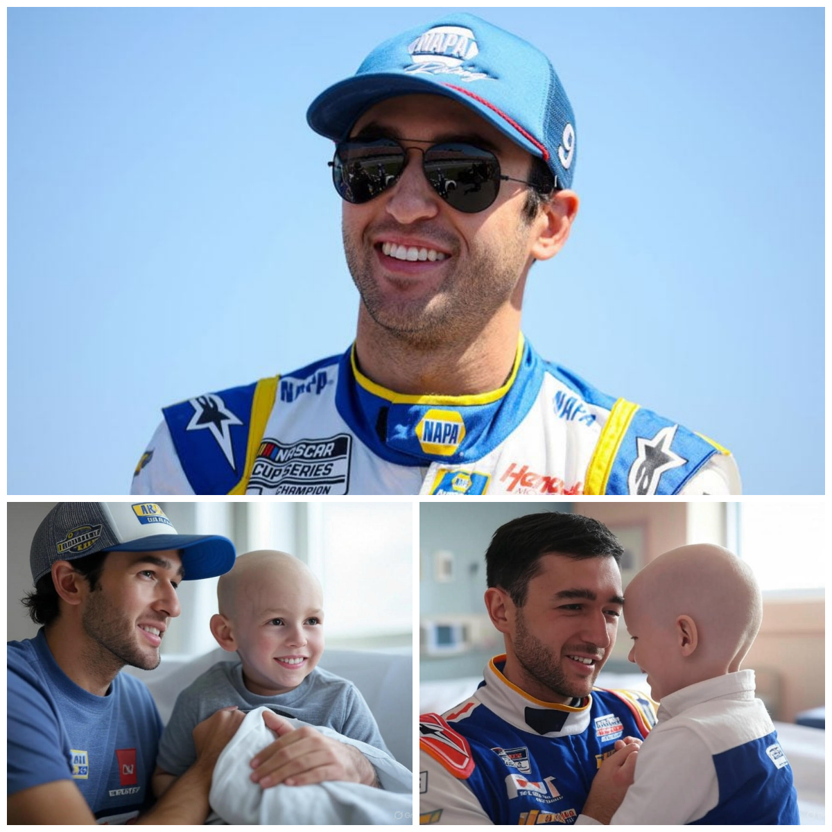 Dying Girl with Cancer Had One Final Wish—Chase Elliott’s Unbelievable Response Left Her Family in Tears!