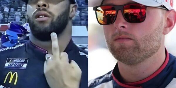 Bubba Wallace showed a “middle finger” and spoke full of hatred towards NASCAR officials after being fined, while William Byron escaped without punishment