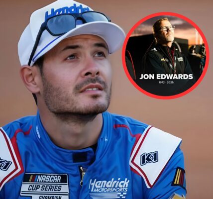 EMOTIONAL: Kyle Larson breaks down in tears after honoring late team member with Xfinity win at Bristol