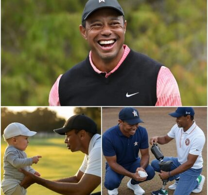 When he heard that a child with a leg defect admired and wanted to witness his match, Tiger Woods invited him to his match and the next thing he did moved everyone and made them praise him.