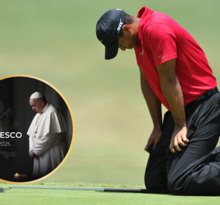 Tiger Woods Makes A Request He'll Make And Suggest Everyone Do This Before Every Match To Remember The Pope - Fans' Reaction Is Surprising Because...