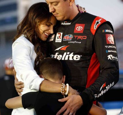 “God Loves Us”: Kyle Busch Appears In Wife Samantha’s Easter Family Photo With Special Gesture That Seems To Foreshadow Pope Francis’ Passing