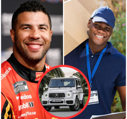 Good News: A Delivery Man Saved Bubba Wallace's Son From A Bad Guy In His Own Yard, And The Next Day A White Suv Showed Up In Front Of His House, What Happened, The Story Behind It Shocked Everyone...