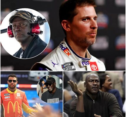 BREAKING NEWS: Michael Jordan’s Emotional Reaction to Denny Hamlin’s Shocking Decision at 23XI Racing! 😳🔥