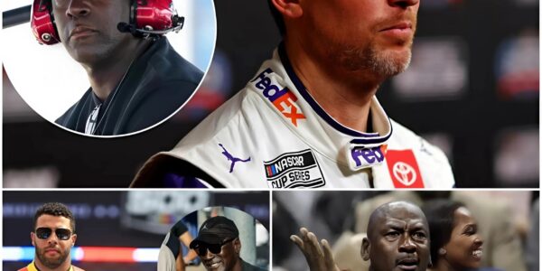 BREAKING NEWS: Michael Jordan’s Emotional Reaction to Denny Hamlin’s Shocking Decision at 23XI Racing! 😳🔥