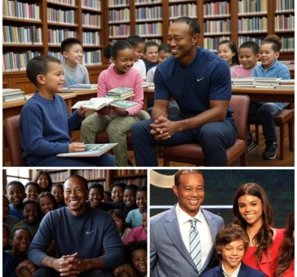 After witnessing a group of children studying and reading on tattered old books, legend Tiger Woods spent $4.5 million of his own money to build a library near a Florida school. Tiger Woods' next move left fans in tears…