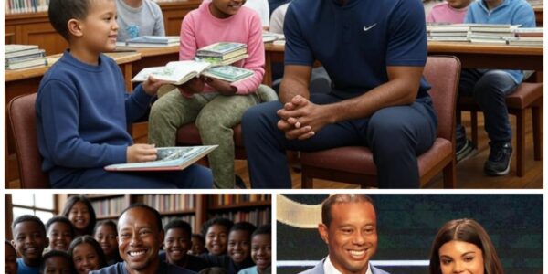 After witnessing a group of children studying and reading on tattered old books, legend Tiger Woods spent $4.5 million of his own money to build a library near a Florida school. Tiger Woods' next move left fans in tears…