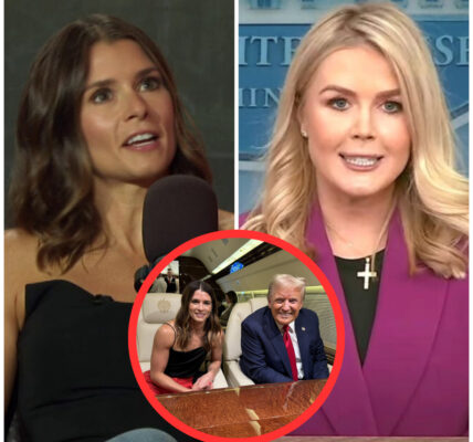 Caroline Leavitt Sent A Statement "Stay Away From Donald Trump" Right After Images Were Said To Show Danica Patrick Approaching Her In A Familiar Manner. And The Response Of The Nascar Legend