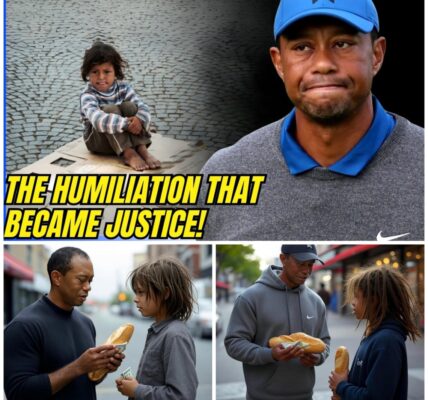 Homeless Boy Asks Tiger Woods for a Piece of Bread – Tiger Woods’ Next Action Will Make You Cry