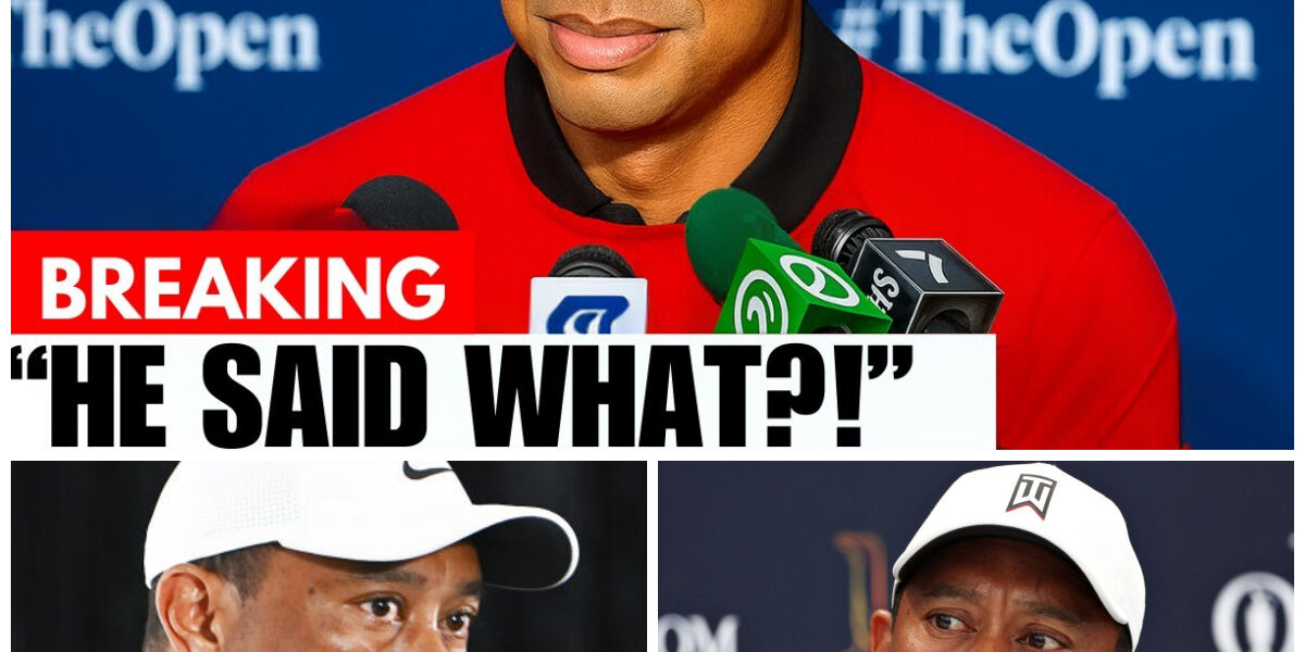 Tiger Woods JUST REVEALED Something No One EXPECTED!