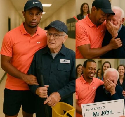 Tiger Woods Discovers His Old School Janitor Still Working at 79—What He Did Next Left Everyone in Tears…