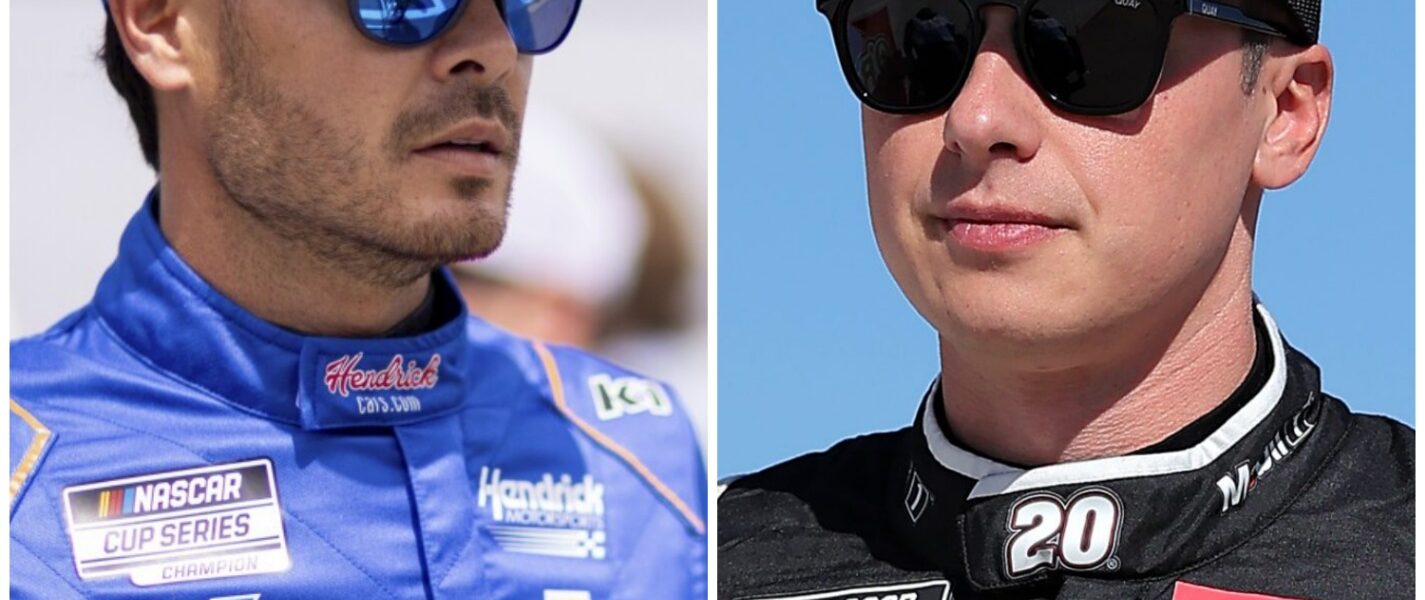 Christopher Bell sends 3-word message to Kyle Larson explaining why he finished second in Kansas ...
