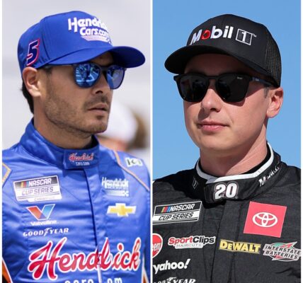 Christopher Bell sends 3-word message to Kyle Larson explaining why he finished second in Kansas ...