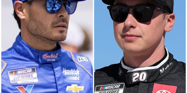 Christopher Bell sends 3-word message to Kyle Larson explaining why he finished second in Kansas ...