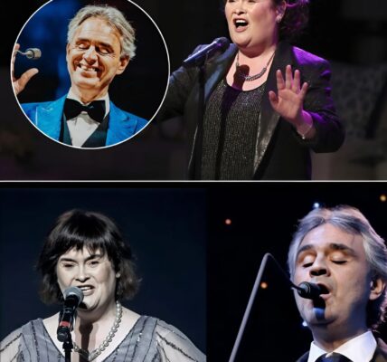 “This is the most heavenly duet I’ve ever heard—pure magic!” Susan Boyle and Andrea Bocelli joined forces to deliver a soul-stirring rendition of “The Lord’s Prayer”—a performance that feels like a glimpse of heaven itself...light