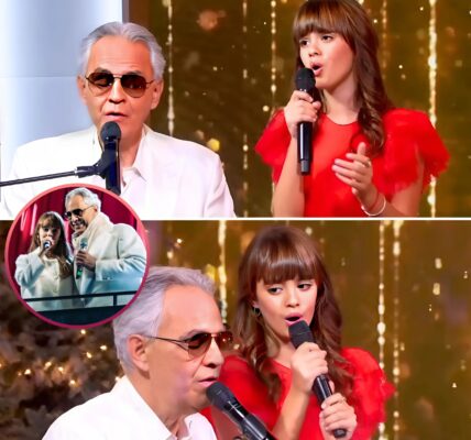 Virginia Bocelli brings fans to tears as she sings with her father Andrea Bocelli and shows how much she’s growing into a star...lil