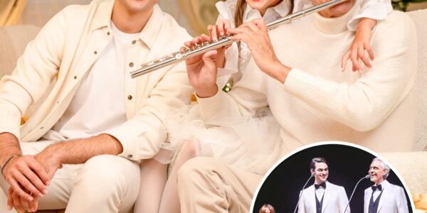 Andrea Bocelli joins forces with his kids Matteo and Virginia for a breathtaking performance in Las Vegas..lil