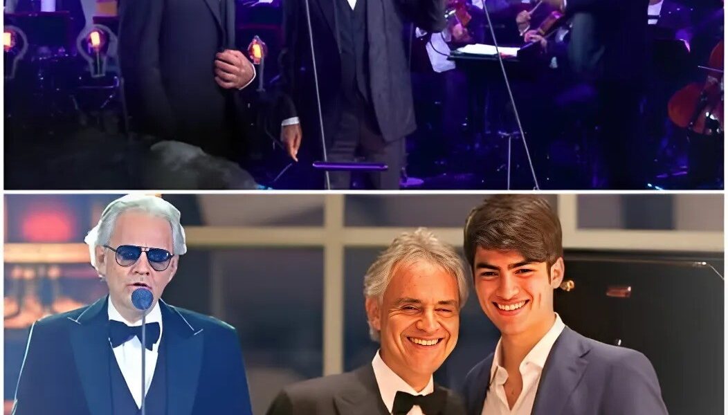 When Andrea Bocelli and his son Matteo sang together in “Perfect Symphony,” the entire audience held its breath – not because of the music, but because of the miracle that was happening.