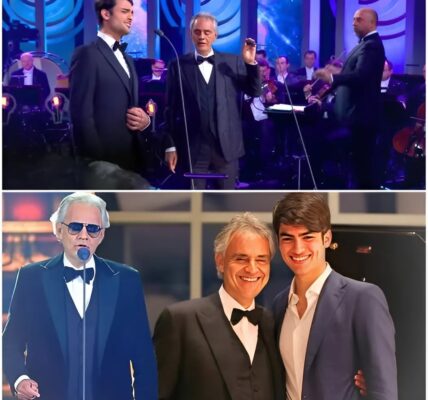 When Andrea Bocelli and his son Matteo sang together in “Perfect Symphony,” the entire audience held its breath – not because of the music, but because of the miracle that was happening.