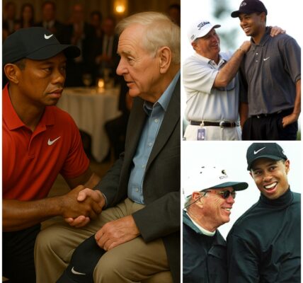 He Was Just An Old Man In The Corner… Until Tiger Woods Stepped Off The Stage And Did The Unexpected.