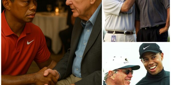 He Was Just An Old Man In The Corner… Until Tiger Woods Stepped Off The Stage And Did The Unexpected.