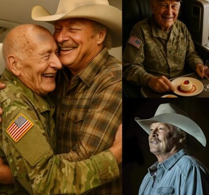 BREAKING NEWS: Alan Jackson gave up his first class seat to a veteran in tribute – What he did next surprised even the guy on the flight.