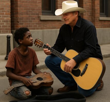 HEARTWARMING: Alan Jackson Witnesses Street Performer’s Broken Guitar String — What He Did Next Left Everyone in Tears