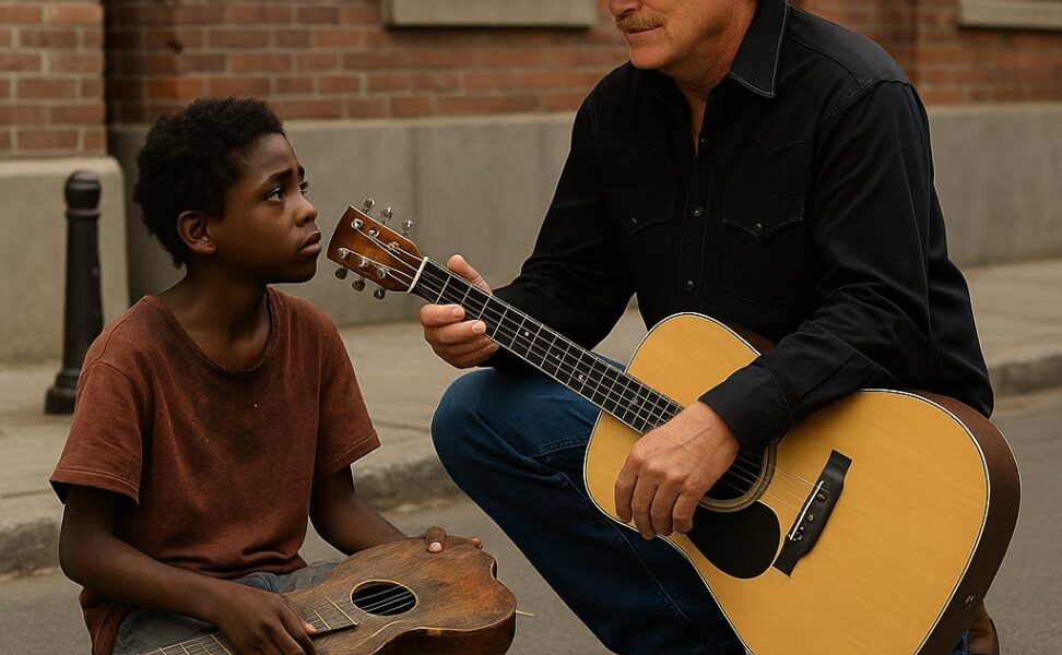 HEARTWARMING: Alan Jackson Witnesses Street Performer’s Broken Guitar String — What He Did Next Left Everyone in Tears