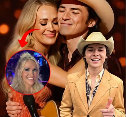 “He reminds me of my son” – Carrie Underwood choked with pride about John Foster.