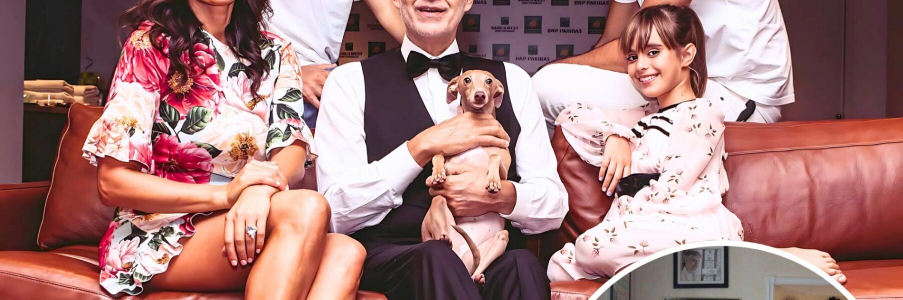 Andrea Bocelli's family created a beautiful picture together before the release of the album "Si"!