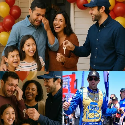 Chase Elliott secretly paid a needy man’s rent for a year – but when he discovered who they were, he bought the entire building to give to the man’s family…