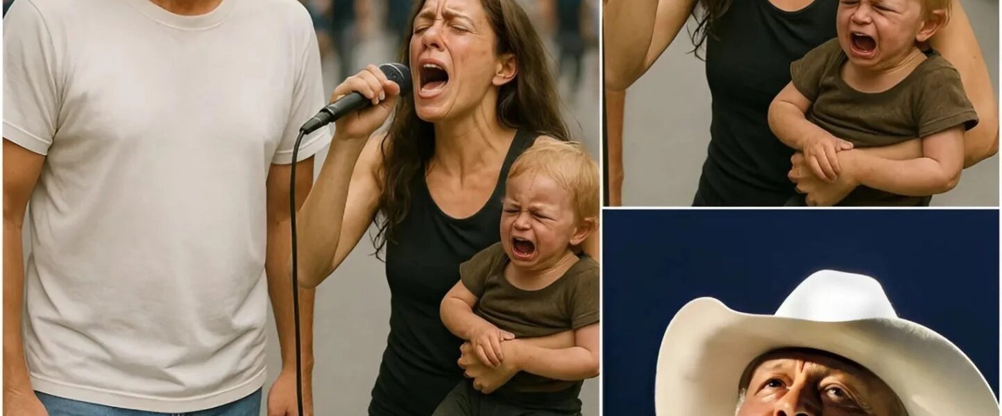 The Girl Sang to Save Her Sick Son, Until Alan Jackson Heard the Song and a Miracle Happened!