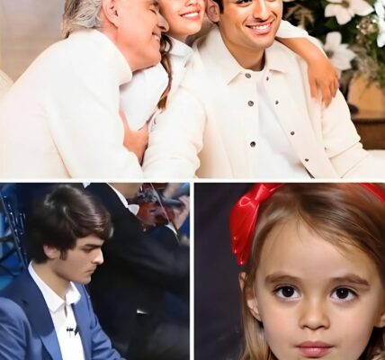 Under the Golden Glow of Stage Lights, a New Chapter in the Bocelli Legacy Was Born. As Andrea Bocelli Stood Center Stage—His Presence Commanding, His Voice Timeless.