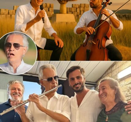 HEAVENLY VOICE MEETS FIERY CELLO: Melodramma takes on breathtaking new life as Andrea Bocelli’s timeless tenor melts into HAUSER’s burning cello lines. No theatrics needed—just pure, soaring artistry where every note feels like a heartbeat, every phrase like a cinematic moment frozen in time. A performance that doesn’t just move the audience—it lifts them.