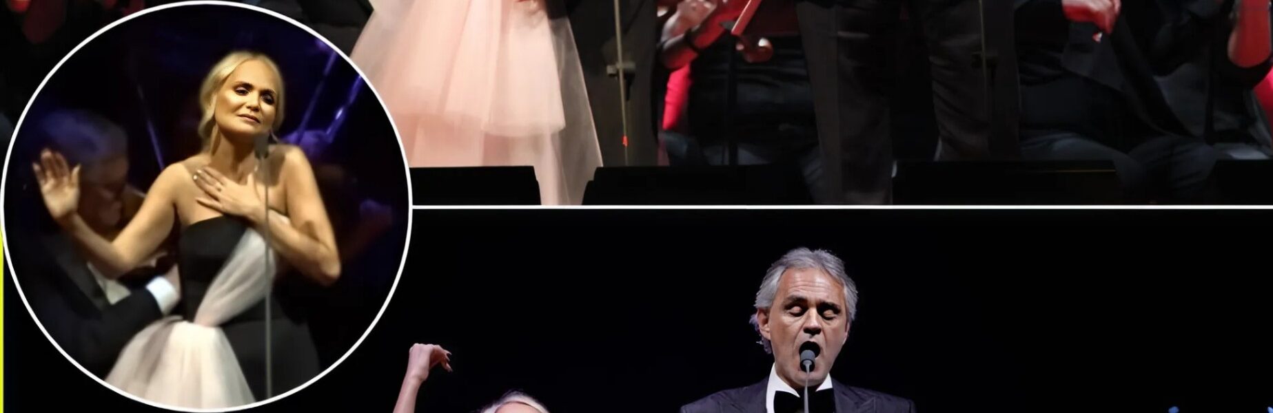 When Kristin Chenoweth stepped onto the stage alongside Andrea Bocelli, no one knew what to expect. A petite Broadway diva from cowboy Oklahoma, paired with a legendary Italian tenor—it sounded like an odd pairing, but after the first verse, the room fell silent. Kristin’s voice floated like light, weaving through the keys and Bocelli’s deep voice, making it hard to tell who was lifting whom—they were just flying together. The most surprising thing.
